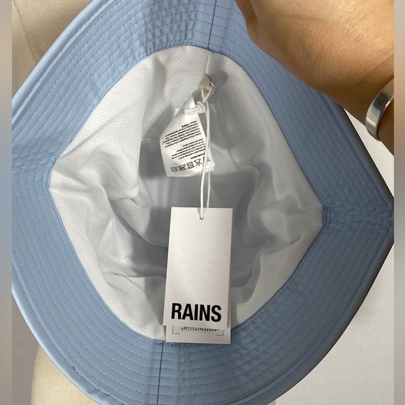 Rains Bucket Hat Sky Blue size XS-M - Picture 3 of 10